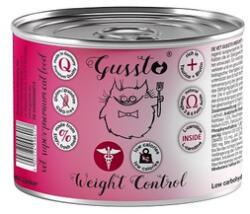 Gussto Vet Weight control Cat konzerv 200 g túlsúlyos macskáknak