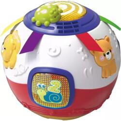 Man Yuk Toys Музикална въртяща се бебешка топка - 18 см (cy-8015b)