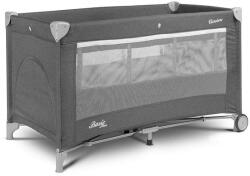 Caretero Utazóágy CARETERO Basic Plus graphite - pepita