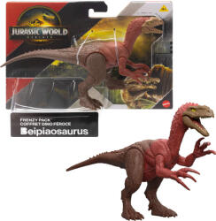 Mattel Jurassic World, Frenzy Pack, Beipiaosaurus, figurina dinozaur Figurina