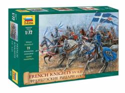 Zvezda Wargames (AoB) фигурки 8036 - French Knights (преиздаване) (1: 72) (32-8036)