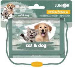 JUNIOR Portofel textil pentru copii JUNIOR S8 - Cat & Dog