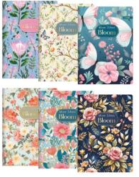 Junior Caiet A4, cu linii 444, 40 de coli, exclusiv „Bloom
