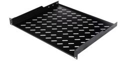 Equip Rackszekrény kiegészítő - EZFS-19-1-60-B (Fix polc, 19", 1U, Mélység: 400mm, fekete) (EZFS-19-1-60-B)