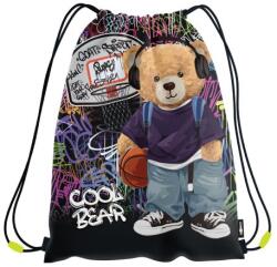 JUNIOR Geantă de papuci JUNIOR S8 Cool Bear cu imprimeu - ursuleț