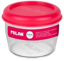 MILAN Cutie rotundă pentru alimente MILAN Tritan (seria nata 624) 0, 5 L - roz