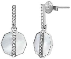 Fossil Cercei Fossil lungi cu sidef si cubic zirconia JF04911040