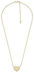 Fossil Colier Fossil inima si cubic zirconia JOF00933710