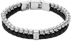 Fossil Bratara Fossil dubla cu piele JF04855040
