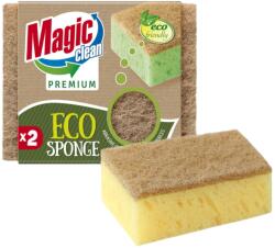  MAGIC CLEAN гъба eco с натурална фибра, 2 броя