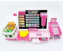 Man Yuk Toys Elektromos pénztárgép - rózsaszín