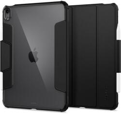 Spigen Defender Műanyag Telefonvédő (Közepesen Ütésálló, Szilikon Belső, Kitámasztó, Autógumi Minta) Fekete Lenovo Tab E10 (Tb-X104F)