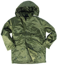 Mil-Tec Kabát DUBON kapucnival olívazöld