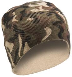 Mil-Tec Beanie kötött sapka, woodland