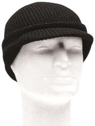 Mil-Tec US kötött sapka silttel, fekete