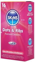 Skins - bordázott és pontozott óvszer (16db) - vagyaim