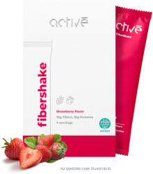 active FiberShake - 7 adag - strawberry - bioszallito