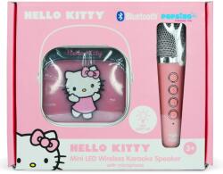OTL Set karaoke cu boxa, microfon wireless si lumini LED, OTL, Hello Kitty PopSing