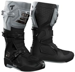 Shot Race 6 motocross csizma fekete-szürke-chróm