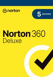 Symantec 360 Deluxe 5 Devices, 1 year, ESD (21423860 A)