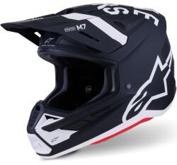 Alpinestars SM7 Dasher motokrossz bukósisak matt fekete-fehér