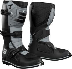 Shot Race 2 motokrossz csizma fekete-szürke