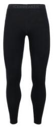 Icebreaker Tech Leggings Men Colanți Black/Monsoon M