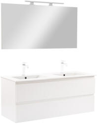 Leziter Mobilier complet de baie Vario Forte 120 alb-alb (Vario109-k)
