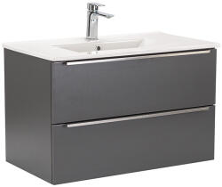 Leziter Dulap inferior Vario Trim 80 cu lavoar antracit-antracit (Vario050)