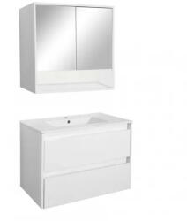 Leziter Mobilier complet de baie Porto 80, alb (PO80F)