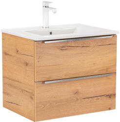 Leziter Dulap inferior Vario Trim 60 cu lavoar stejar-stejar (Vario018)