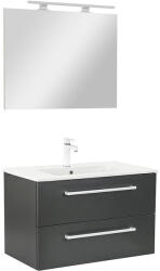 Leziter Mobilier complet de baie Vario Clam 80 antracit-antracit (Vario068-k)