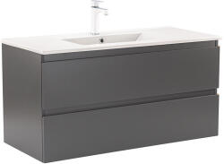 Leziter Dulap inferior Vario Forte 100 cu lavoar antracit-antracit (Vario077)