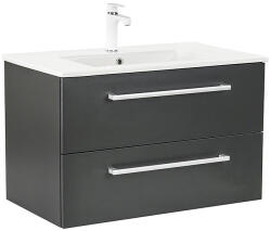 Leziter Dulap inferior Vario Clam 80 cu lavoar antracit-antracit (Vario068)