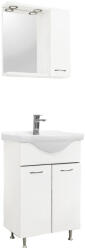 Leziter Mobilier complet de baie Ruben 55 alb (RUB55F)