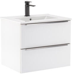 Leziter Dulap inferior Vario Trim 60 cu lavoar alb-alb (Vario010)