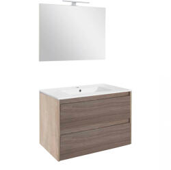 Leziter Porto Prime 80 complet stejar sonoma-ulm rauna (POPR80STRSZ)