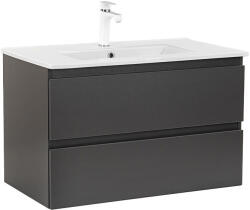 Leziter Dulap inferior Vario Forte 80 cu lavoar antracit-antracit (Vario041)