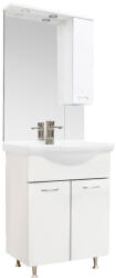 Leziter Mobilier complet de baie Vanessa 65 alb (VAN65F)