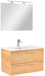 Leziter Mobilier complet de baie Vario Forte 80 stejar-stejar (Vario045-k)