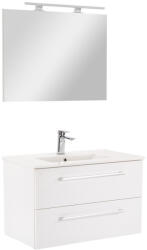 Leziter Mobilier complet de baie Vario Clam 80 alb-alb (Vario064-k)