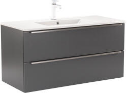 Leziter Dulap inferior Vario Trim 100 cu lavoar antracit-antracit (Vario086)