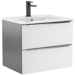 Leziter Dulap inferior Vario Trim 60 cu lavoar antracit-alb (Vario013)