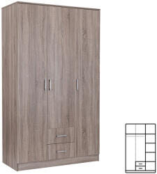 Leziter Dulap Miami 120x205 cm stejar York-stejar York (LMGSZ120YTYT) Garderoba