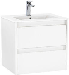 Leziter Mobilier de baie Porto 60 inferior cu lavoar alb (PO60AF)