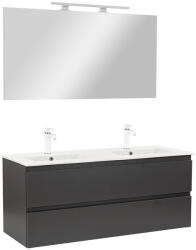 Leziter Mobilier complet de baie Vario Forte 120 antracit-antracit (Vario113-k)