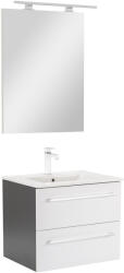 Leziter Mobilier complet de baie Vario Clam 60 antracit-alb (Vario031-k)