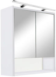 Leziter Dulap cu oglindă Luna 60, alb, superior (LUNA60FF)