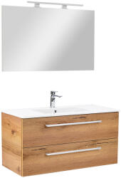Leziter Mobilier complet de baie Vario Clam 100 stejar-stejar (Vario108-k)
