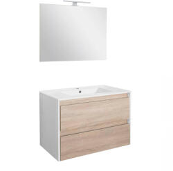 Leziter Porto Prime 80 stejar alb-sonoma complet (POPR80FST)